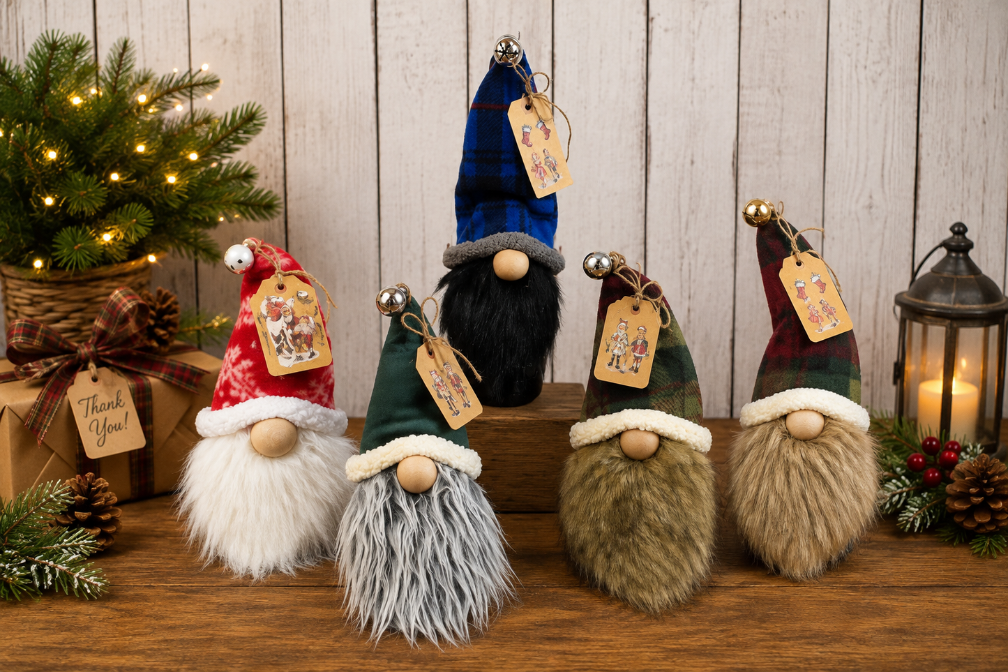 Christmas Gnome Wine Bottle Topper, Fleece Hat Gnome Bottle Cover, Hostess Gift, Teacher Gift, Farmhouse Christmas Decor