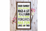 Our family sign