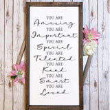 You Are Amazing - Graduation Gift, Motivational Gift