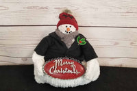 Merry Christmas Snowman Holiday Decor