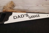 Dad's Garage Repurposed Hand Saw Father's Day Gift