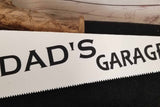 Dad's Garage Repurposed Hand Saw Father's Day Gift