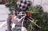 Phillip - Classy Fabric Snowman for Winter