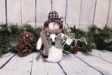 Phillip - Classy Fabric Snowman for Winter