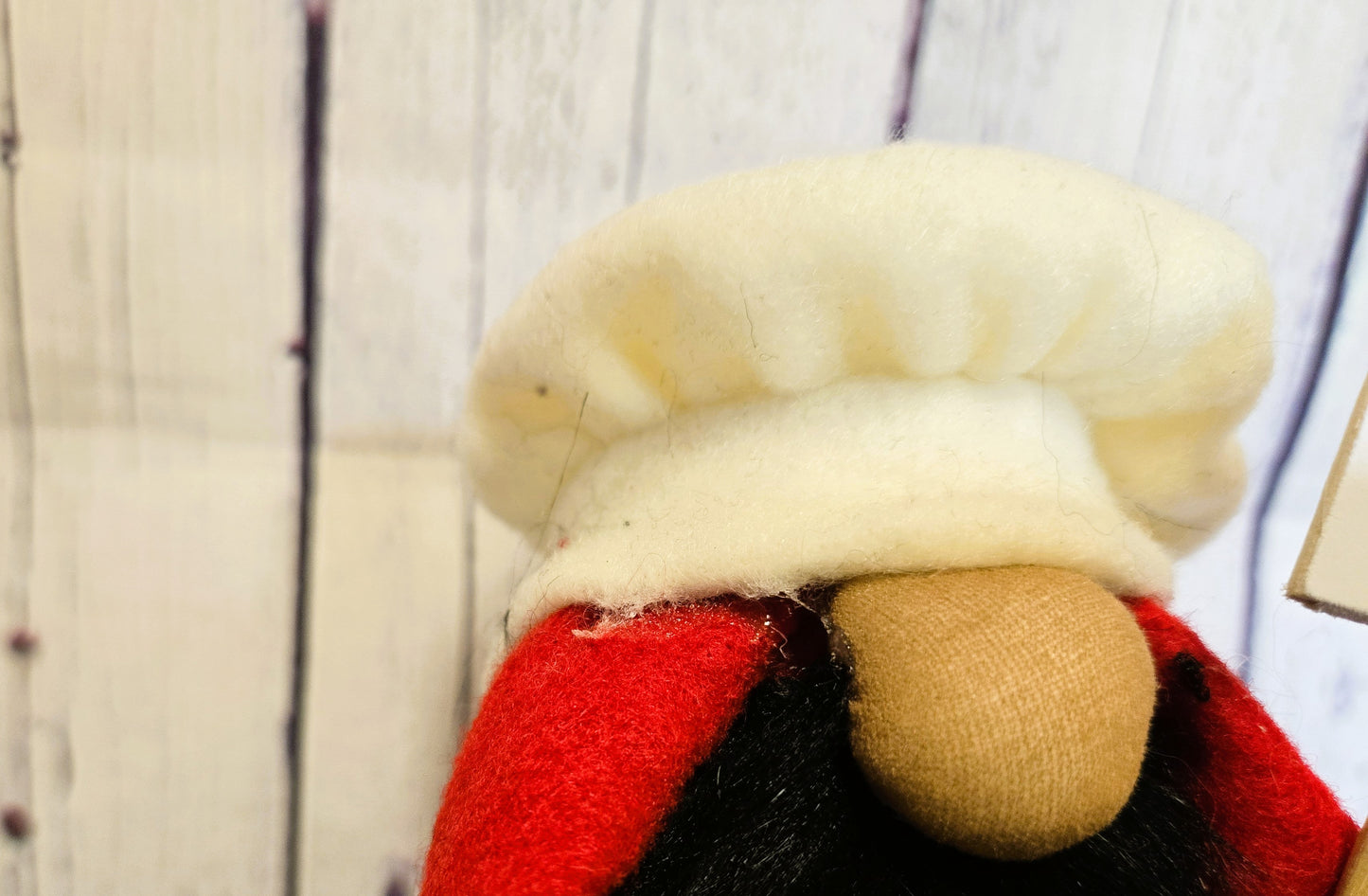 Kiss the Cook Chef Gnome Kitchen Decor