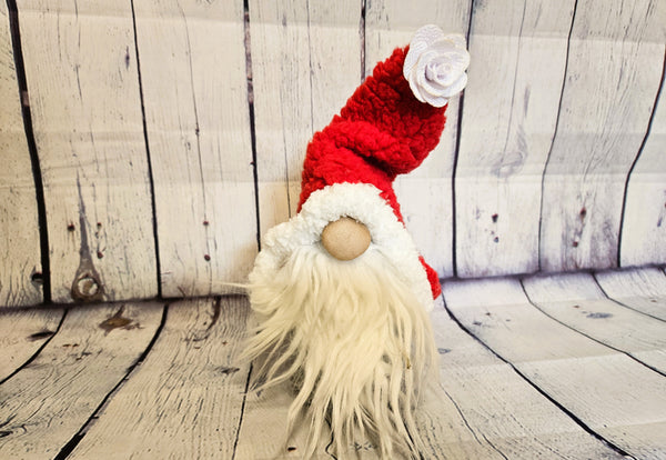 Flower Child Santa Gnome