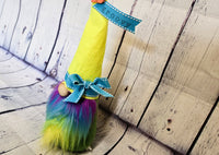 Groovy Neon Rainbow Gnome Decoration