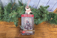 Decorative Distressed Wood Cutting Board, Special Delivery Snowman Kitchen Decor for the Holidays