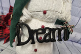 Dream On Chenille Snowman Home Decor