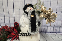 Friends Chenille Fabric Snowman