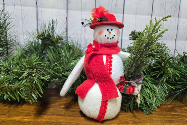 Snowman Snow Lady Winter Decoration