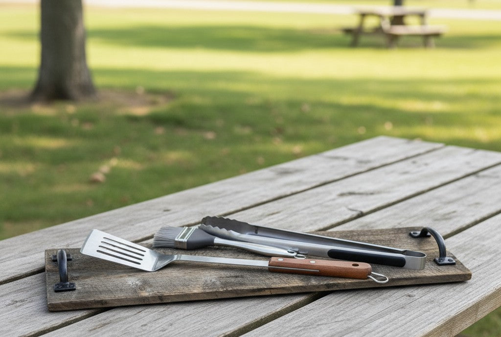 Rustic Repurposed Weathered Barn Wood Table Runner Serving Tray