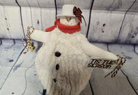 Floppy Snowman Christmas Decor