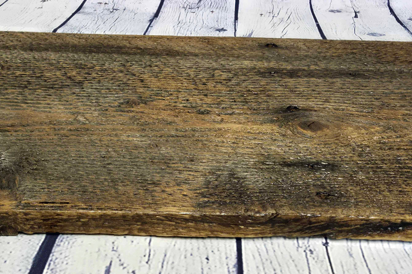 Rustic Repurposed Weathered Barn Wood Table Runner Serving Tray