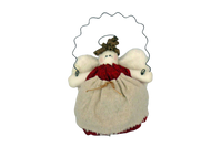 Friendship Fabric Angel Ornament, Christmas Decoration