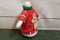 Ugly Sweater Snowman Winter Decoration Gift Idea