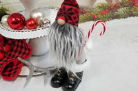 Candy Cane Gnome in Boots