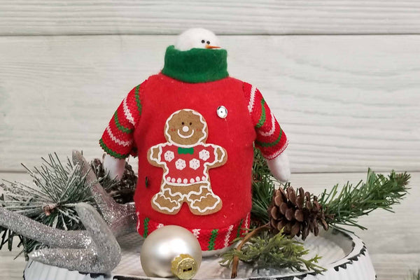 Ugly Christmas Sweater Snowman