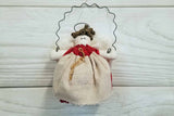 Friendship Fabric Angel Ornament, Christmas Decoration