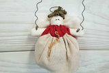 Friendship Fabric Angel Ornament, Christmas Decoration