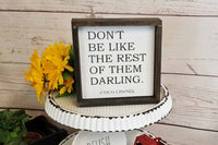 Coco Chanel Quote Sign, Inspirational Message Sign