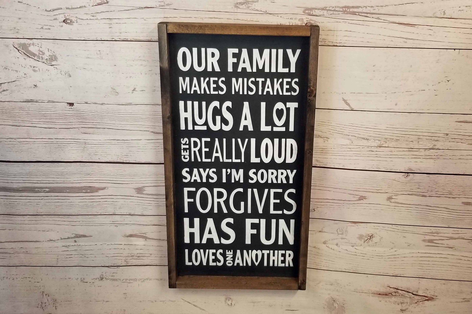 Our family sign