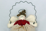 Friendship Fabric Angel Ornament, Christmas Decoration