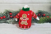 Ugly Sweater Snowman Winter Decoration Gift Idea