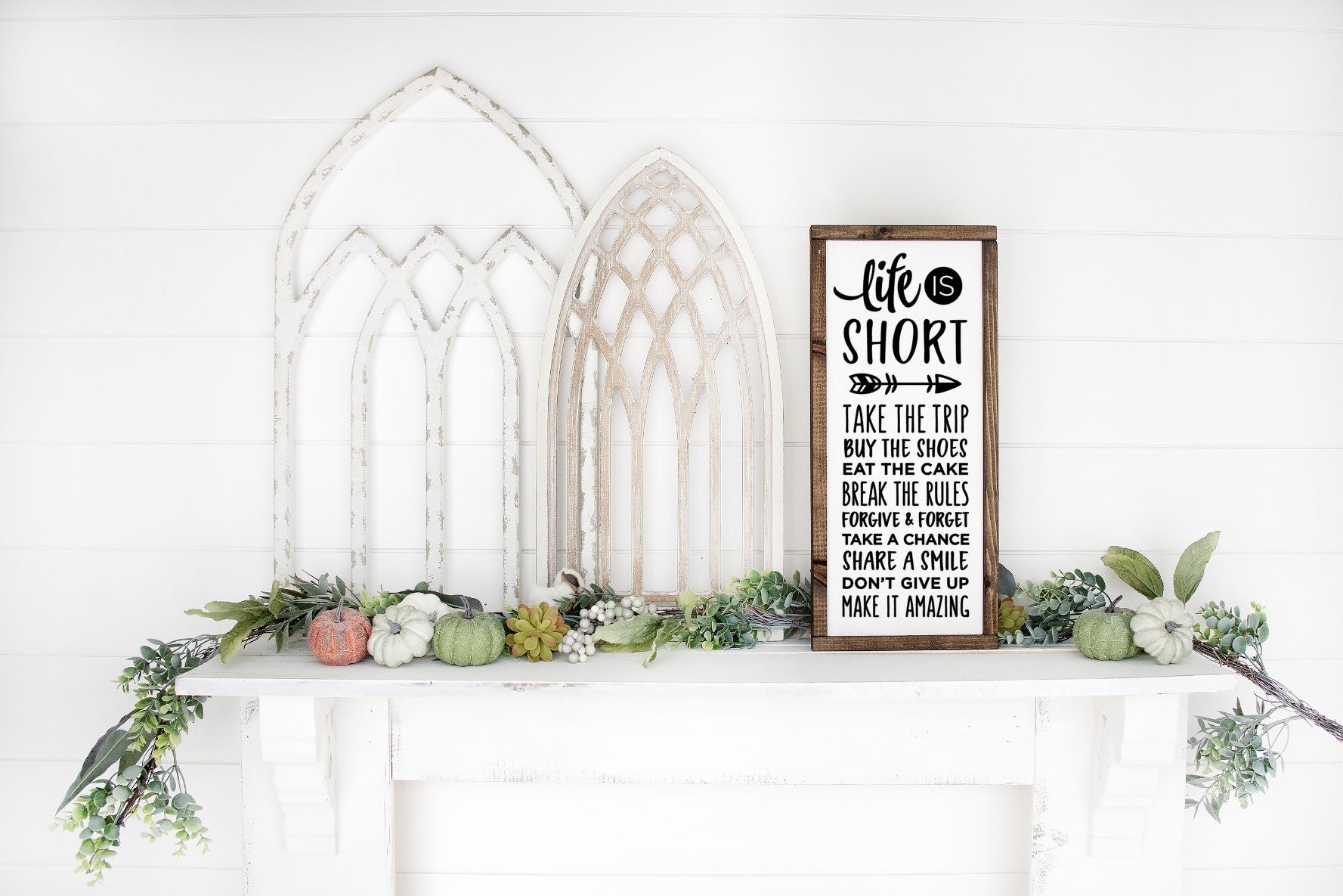Life is Short- Enjoy Life Sign