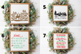 Christmas Signs Mix and Match