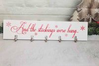 Christmas Stocking Hanger, Stocking Hooks