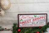 Sweet Shoppe Traditional Christmas Decorating Sign