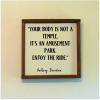 Enjoy the Ride Sign