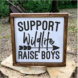 Support Wildlife, Raise Boys