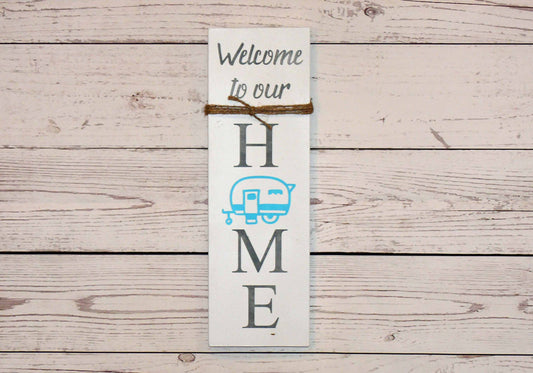 camping decor for the holiday trailer