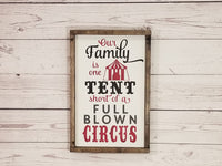 Family Circus - Funny, Humorous Sign