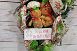 Gingerbread Christmas Swag -  Christmas Wreath